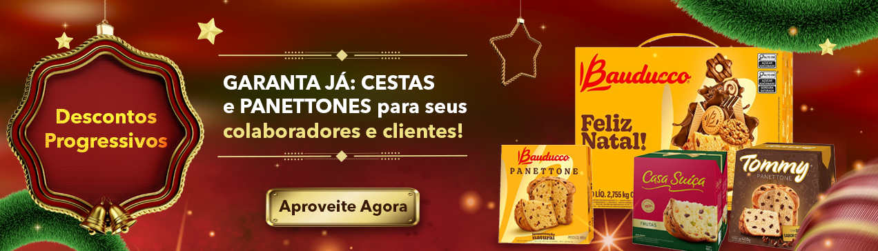 Panetones e Cestas de Natal