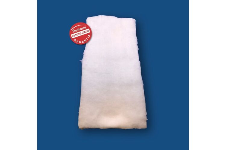 Algodão Chumaço 10x15cm com Gaze Hidrófila Sterifarma